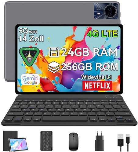 2025 tab pollici android15 - 14,